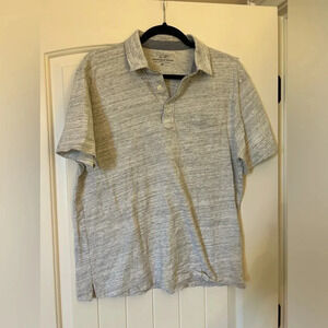 Vineyard Vines Gray/Cream Collared Shirt. Size Medium. Preppy. Academia.